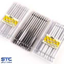 نوک پیچگوشتی دوسو چهارسو PH2*SL7 کاتکس(طول:6.5-10-15)