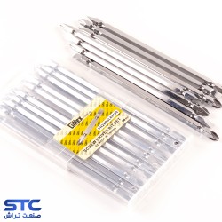 نوک پیچگوشتی دوسو چهارسو PH2*SL7 کاتکس(طول:6.5-10-15)