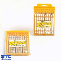 نوک پیچگوشتی دوسو چهارسو PH2*SL7 کاتکس(طول:6.5-10-15)