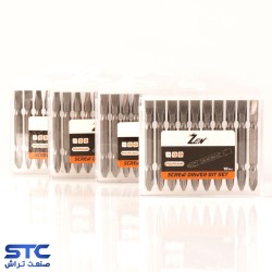 نوک پیچگوشتی دوسو چهارسو PH2*SL7 ذن(طول:6.5-10-15)