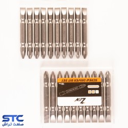 نوک پیچگوشتی دوسو چهارسو PH2*SL7 ذن(طول:6.5-10-15)
