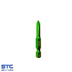 نوک پیچگوشتی سبز یکسر چهارسو PH1 تام(طول:5-7-15)