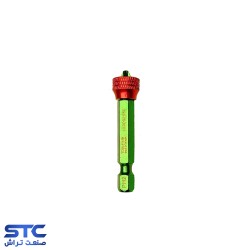 نوک پیچگوشتی سبز مگنت دار یکسر چهارسو PH2 تام(طول:5 و7 سانت)