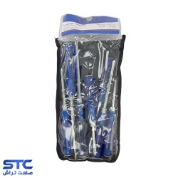 ست 7 عددی پیچگوشتی چکش خور ای زد دی مدل 1015